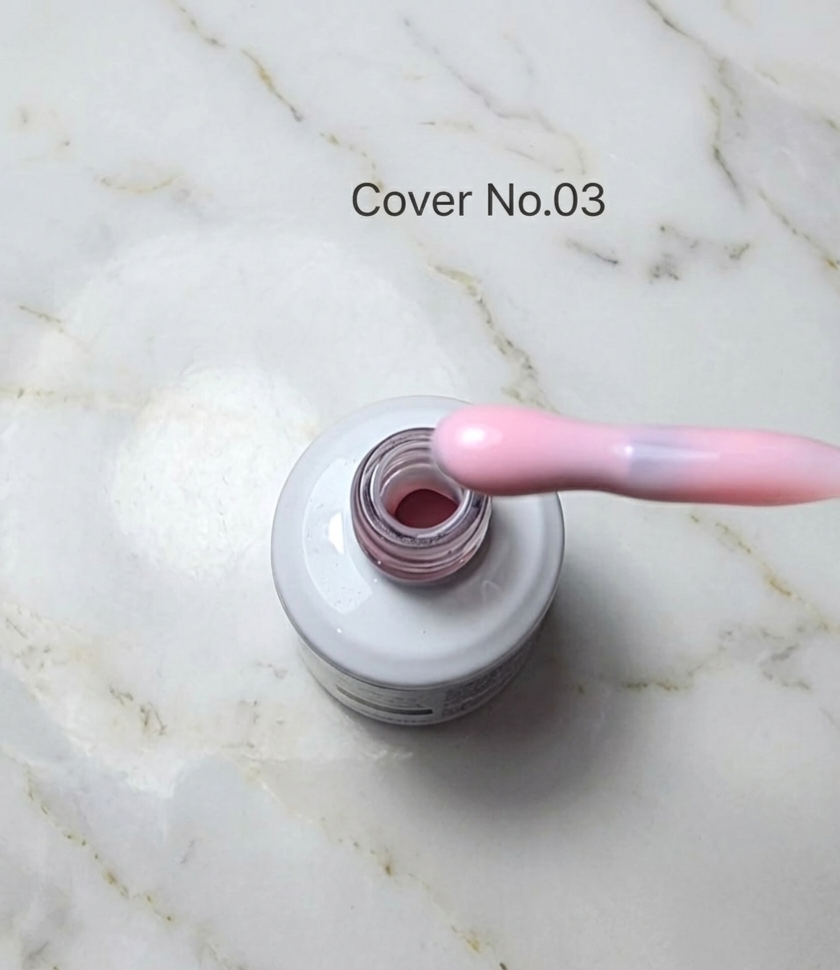 SDG3 Titanium Rubber Base Gel 15ml - Cover No.03