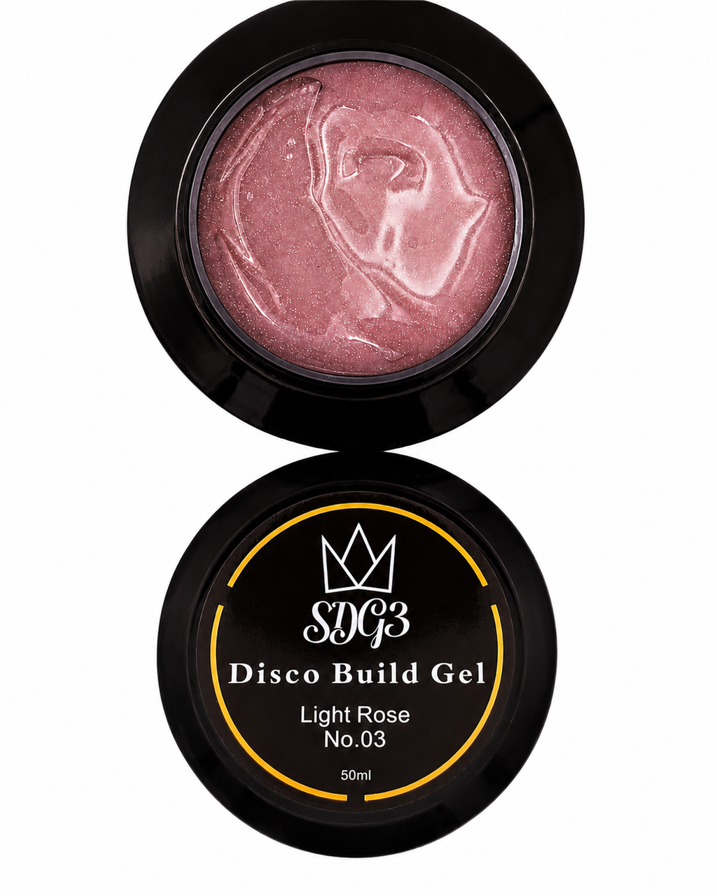 SDG3 Titanium Builder Gel 50ml -  Disco Light Rose No.03