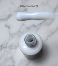 SDG3 Titanium Rubber Base Gel 15ml- No.71 Glitter Ice