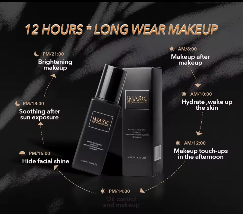 Setting Spray Fixing Makeup