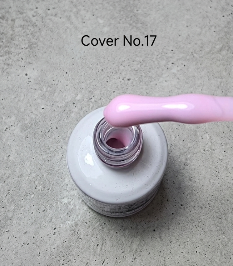 SDG3 Titanium Rubber Base Gel 15ml - Cover No.17