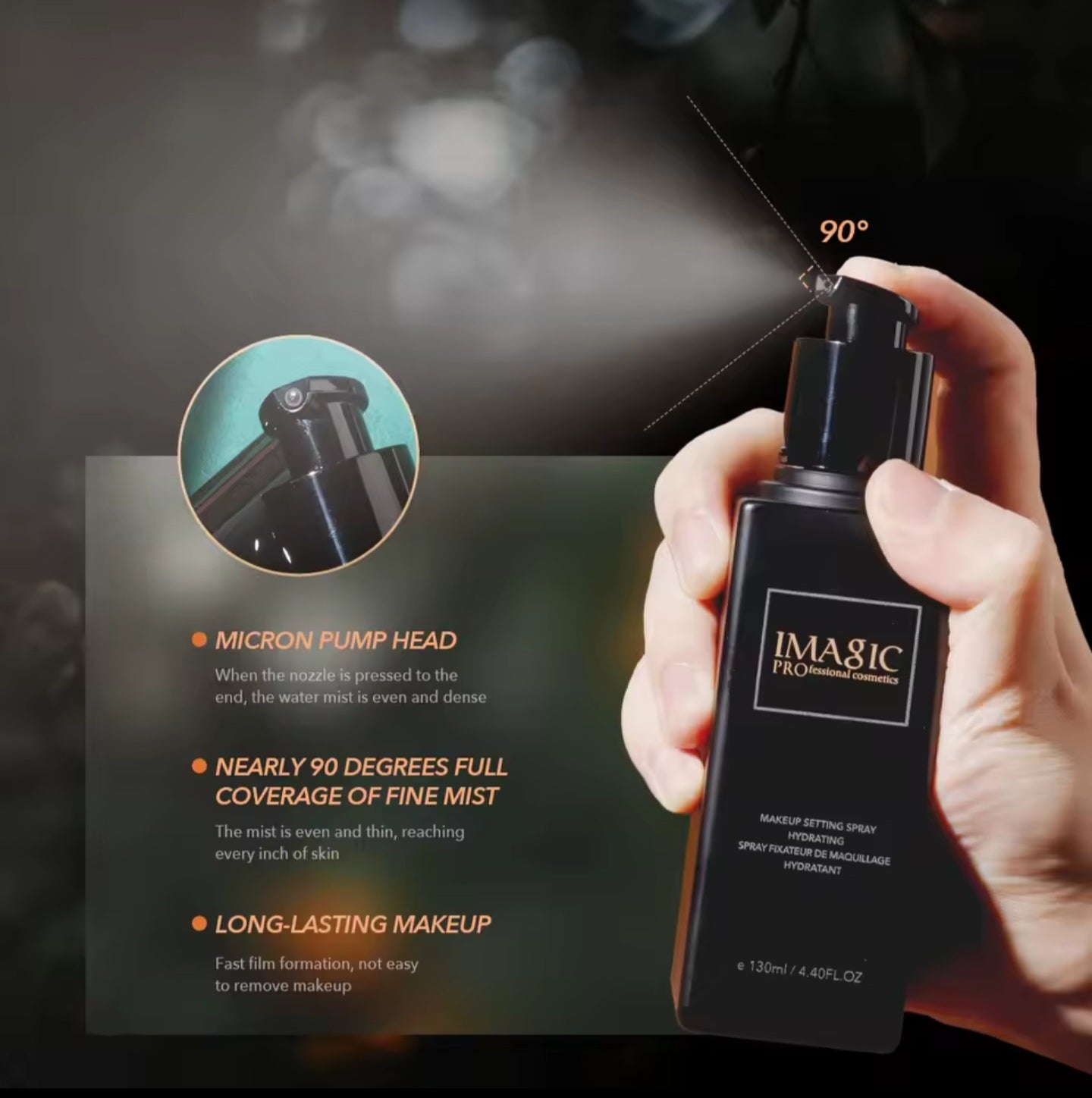 Setting Spray Fixing Makeup