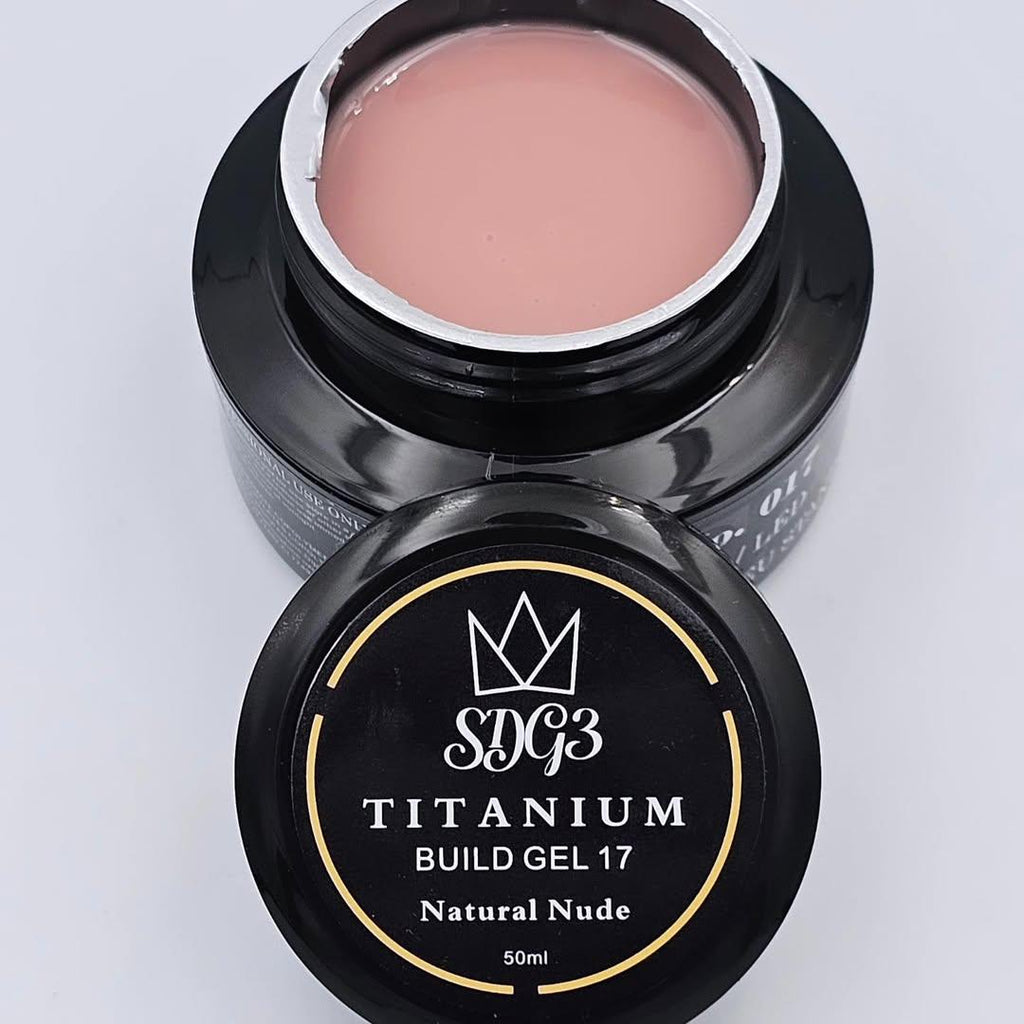 SDG3 Titanium Builder Gel 50ml -  Natural Nude No.17