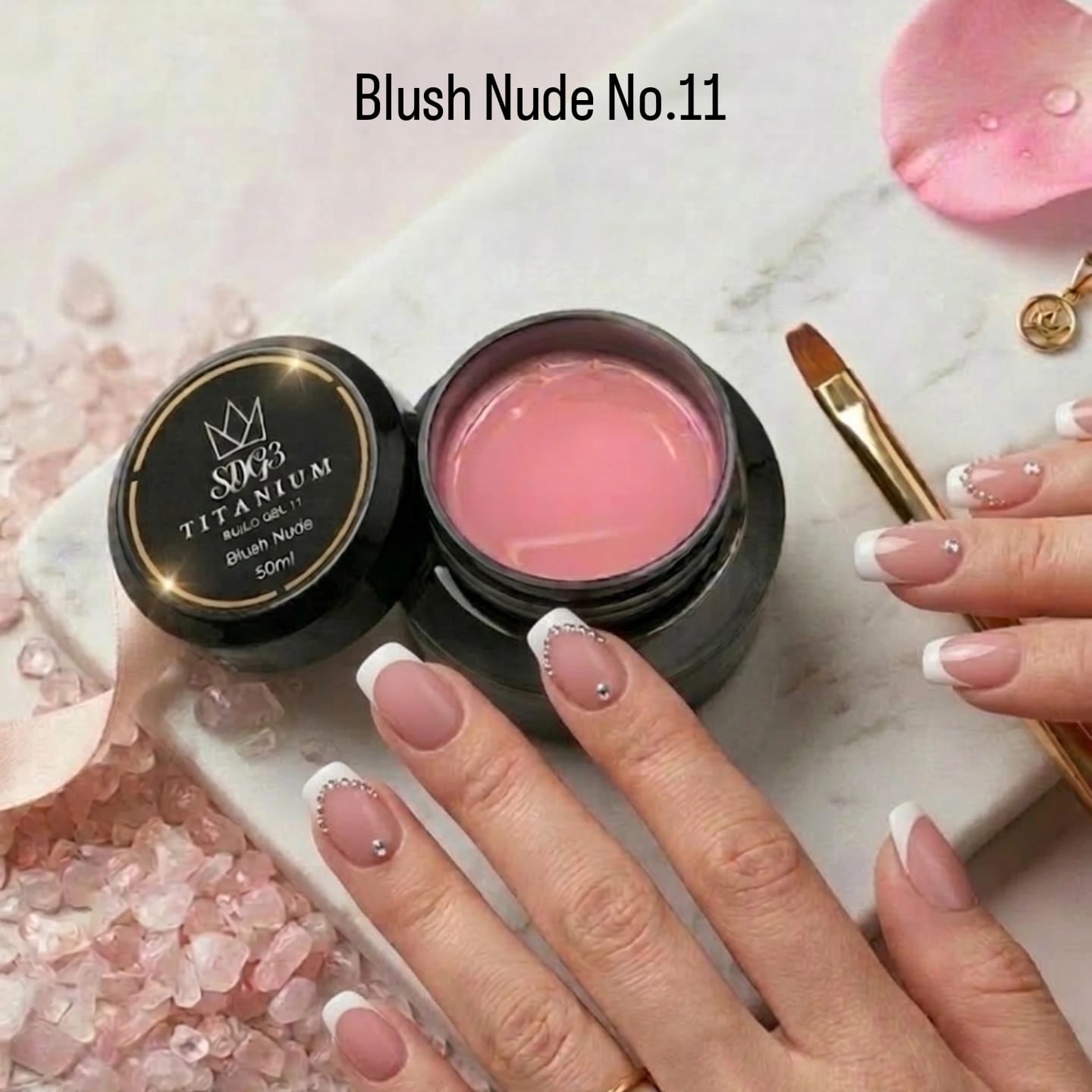 SDG3 Titanium Builder Gel 50ml -  Blush Nude No.11