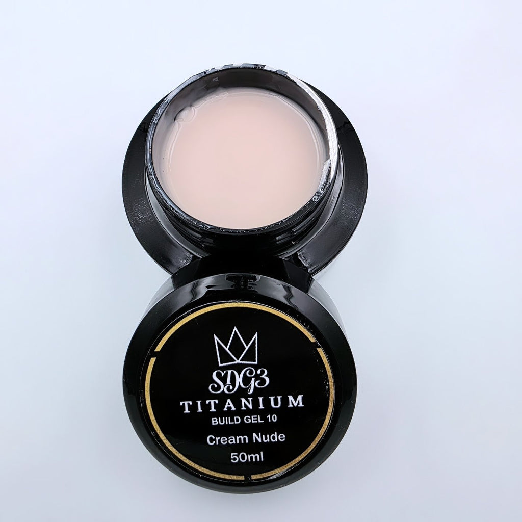 SDG3 Titanium Builder Gel 50ml - Cream Nude No.10