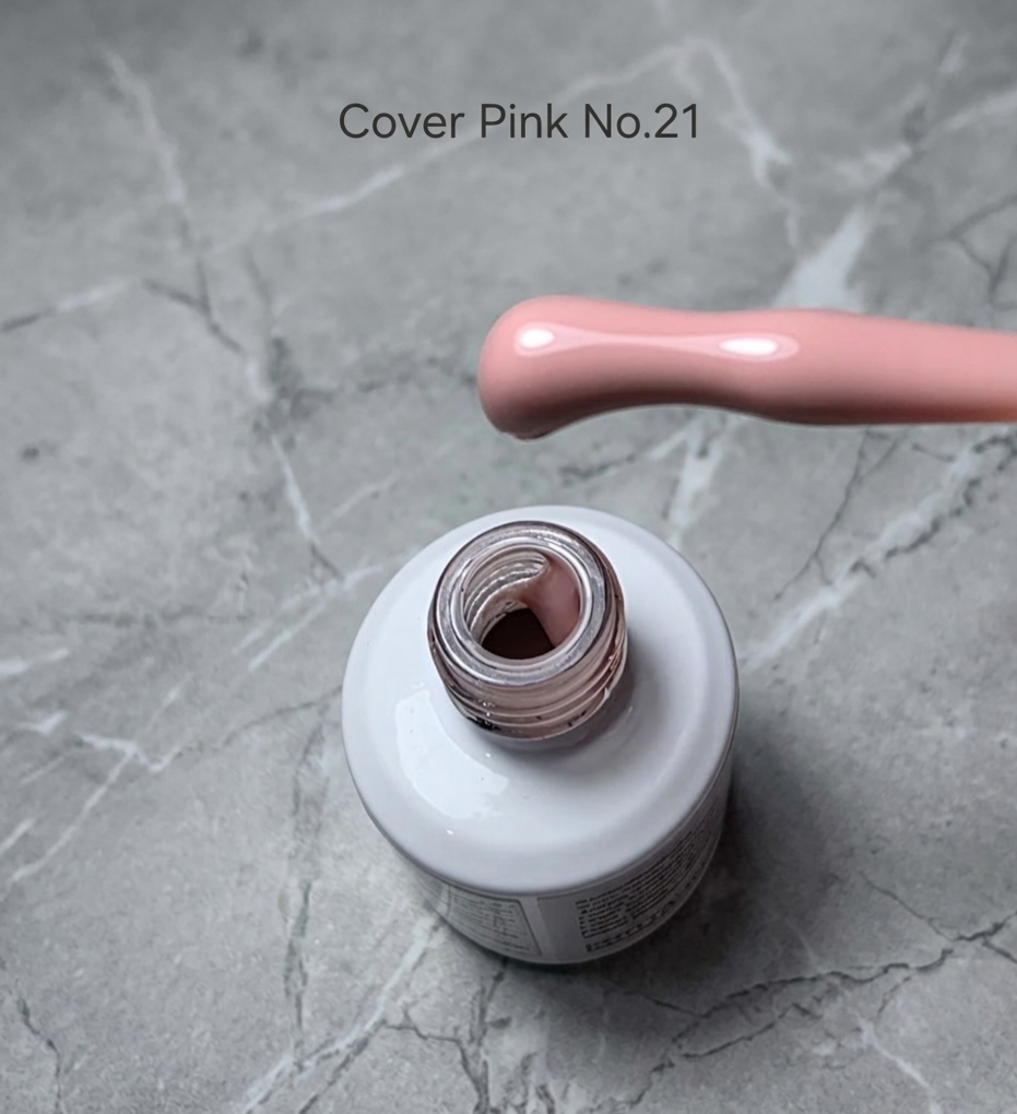 SDG3 Titanium Rubber Base Gel 15ml - Cover Pink No.21