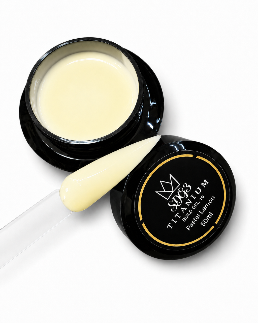 SDG3 Titanium Builder Gel 50ml - Pastel Lemon No.19
