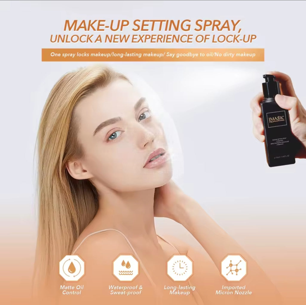 Setting Spray Fixing Makeup