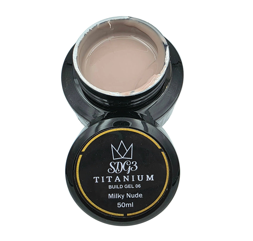 SDG3 Titanium Builder Gel 50ml - Milky Nude No.06