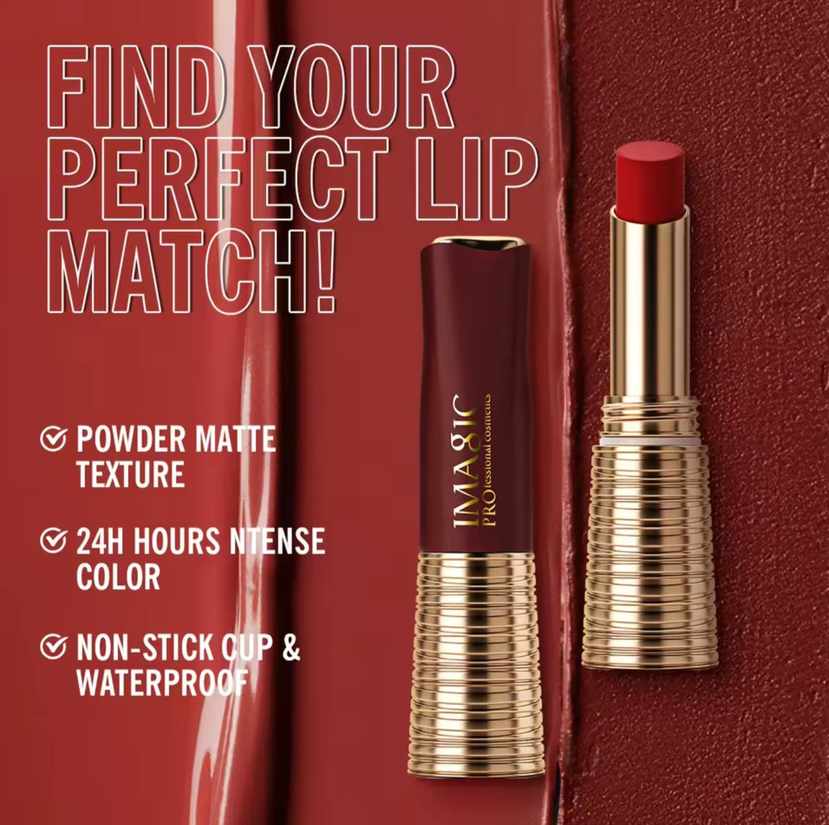 Matte Lipstick No.801(01)