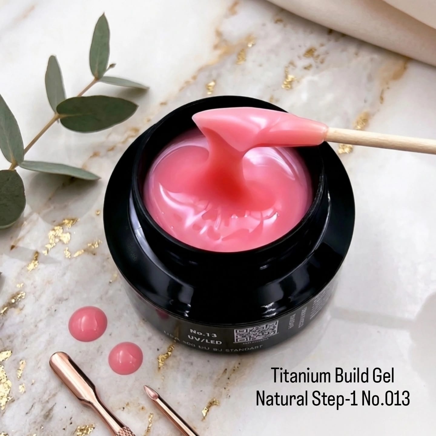 SDG3 Titanium Builder Gel 50ml - Natural Step-1 No.13