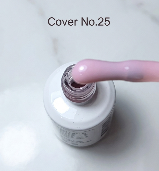 SDG3 Titanium Rubber Base Gel 15ml - Cover No.25